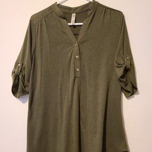 EUC top with button details